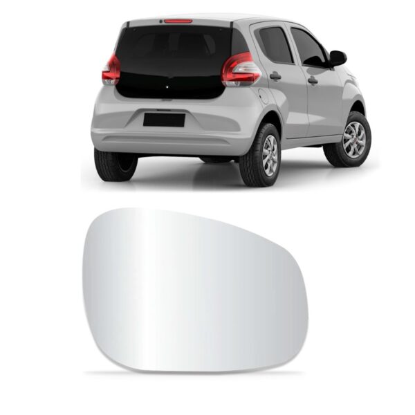 Lente Retrovisor Mobi 2015 2016 2017 Lado Direito