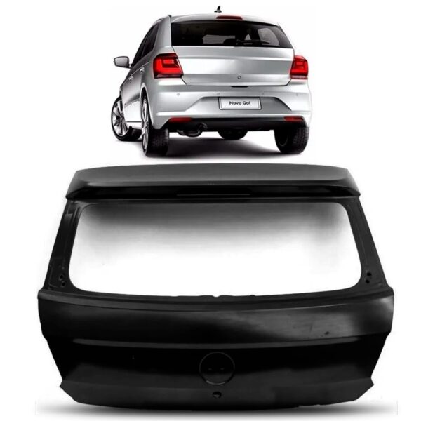 Tampa Porta Malas Gol G7 G8 2016 A 2019 Fabricado Em Ferro Preto