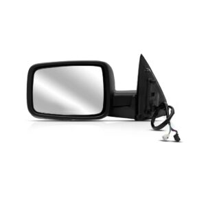 Retrovisor Ram 12 A 17 Elétrico C/aquecedor Pisca Cromado Lado Esquerdo