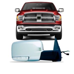 Retrovisor Ram 12 A 17 Elétrico C/aquecedor Pisca Cromado Lado Direito