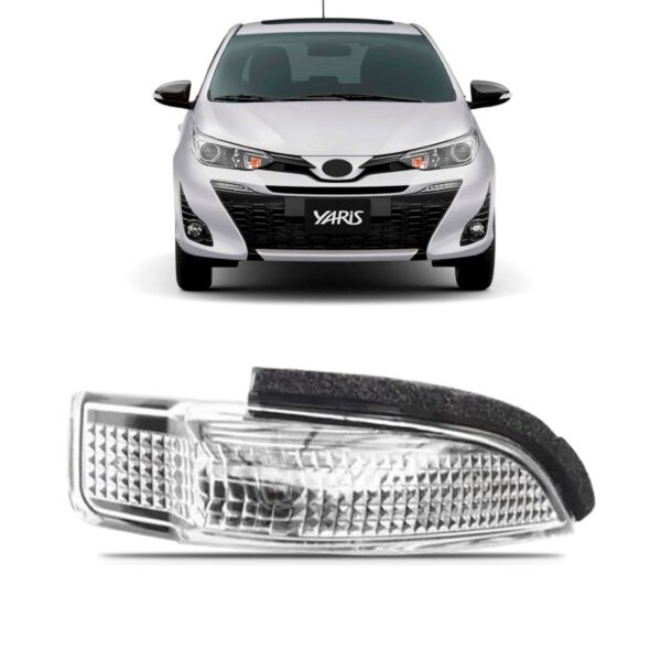 Pisca Retrovisor Yaris 2018 2019 2020 2021 2022 2023 2024 Lado Direito