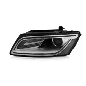 Farol Para Audi Q5 13/16 Eletrico Com Led Com Motor 1ª Linha - Esquerdo/motorista