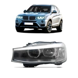 Farol Para Bmw X3 2013 A 2016 Eletrico C/ Led Drl 1ª Linha Esquerdo/motorista