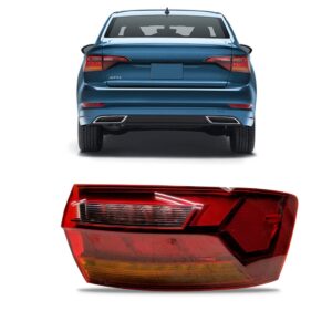 Lanterna Traseira Jetta 2019 A 2020 Sedan Canto Com Led Lado Direito