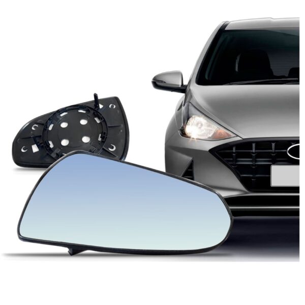 Lente Espelho Retrovisor Hb20 2019 A 2020 Lado Direito