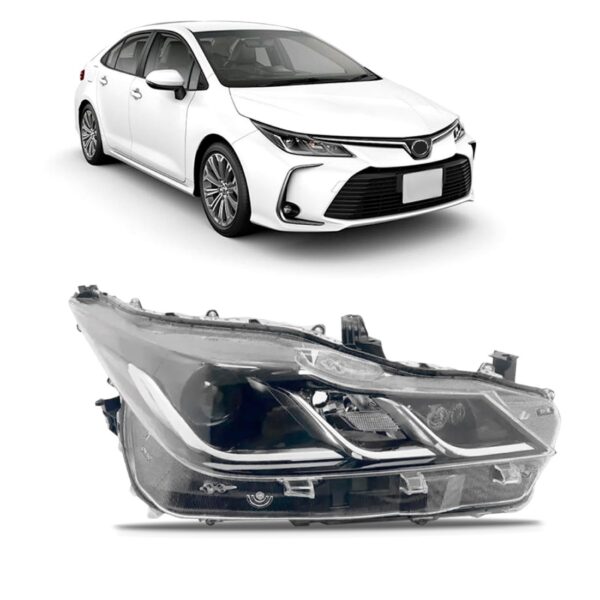 Farol Corolla 2020 A 2021 Xei C/led Lado Direito