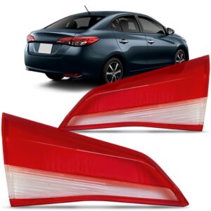 Lente Lanterna Traseira Yaris 2018 A 2020 Sedan Tampa Lado Direito