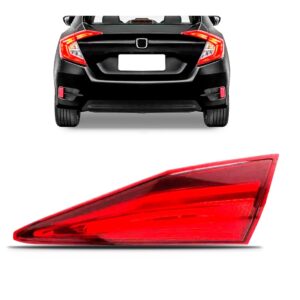 Lanterna Traseira Civic 2016 2017 2018 2019 Mala Com Led Lado Direito