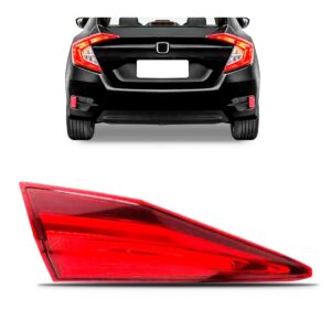 Lanterna Traseira Civic 2016 2017 2018 2019 Mala Com Led Lado Esquerdo