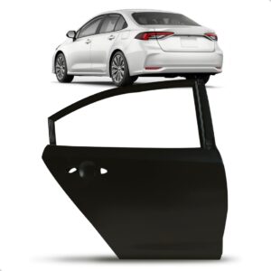 Porta Traseira Para Toyota Corolla 2020 2021 2022 2023 Lado Direito