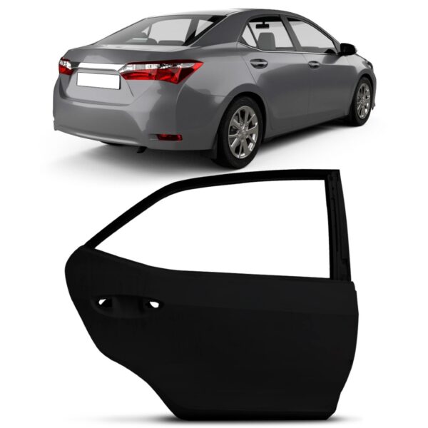 Porta Traseira Corolla 2014 2015 2016 2017 2018 2019 Lado Direito