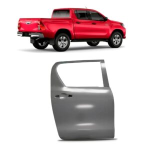 Porta Traseira Hilux Pick Up 2016 17 18 19 20 21 22 2023 Lado Direito