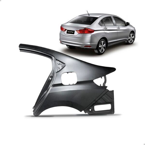 Lateral Traseira Para Honda City Ano 2014 2015 2016 Lado Esquerdo