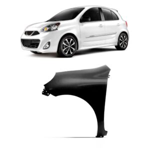 Paralama Dianteiro March 2014 A 2019 Esquerdo S/furo Pisca