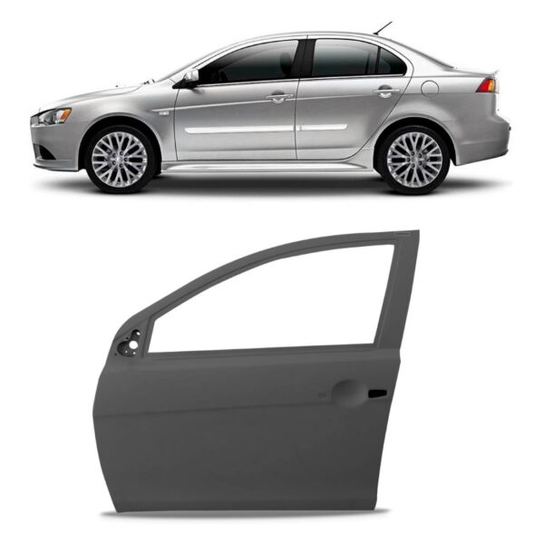 Porta Dianteira Lancer 2008 2009 2010 2012 2012 2013 Lado Esquerdo
