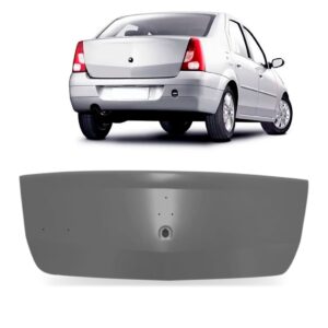 Tampa Porta Malas Logan 2008 2009 2010 2011 12 2013 Promoção Cinza-escuro