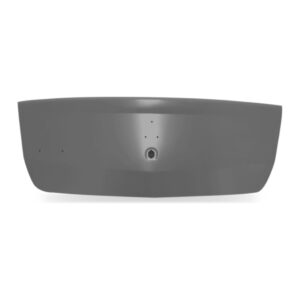 Tampa Porta Malas Logan 2008 2009 2010 2011 12 2013 Promoção Cinza-escuro