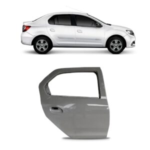 Porta Traseira Logan 2014 15 16 17 18 19 20 21 2022 Lado Direito