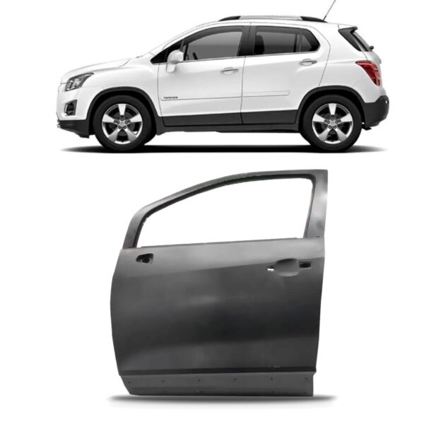 Porta Dianteira Tracker 2014 2015 2016 2017 2018 2019 Lado Esquerdo