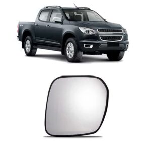 Lente Retrovisor S10/trailblazer 2012 A 2016 Elétrico Lado Direito