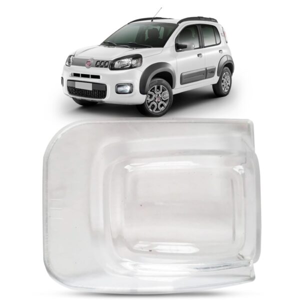 Lente Pisca Retrovisor Uno 2015 A 2020 Lado Direito