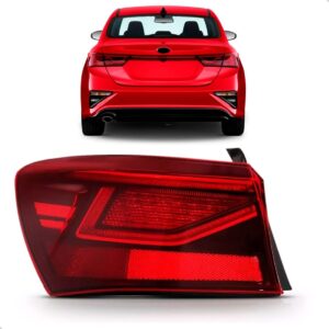 Lanterna Traseira Para Kia Cerato 2019 A 2022 Sedan Canto Lado Esquerdo