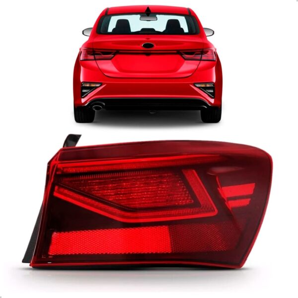 Lanterna Traseira Para Kia Cerato 2019 A 2022 Sedan Canto Lado Direito