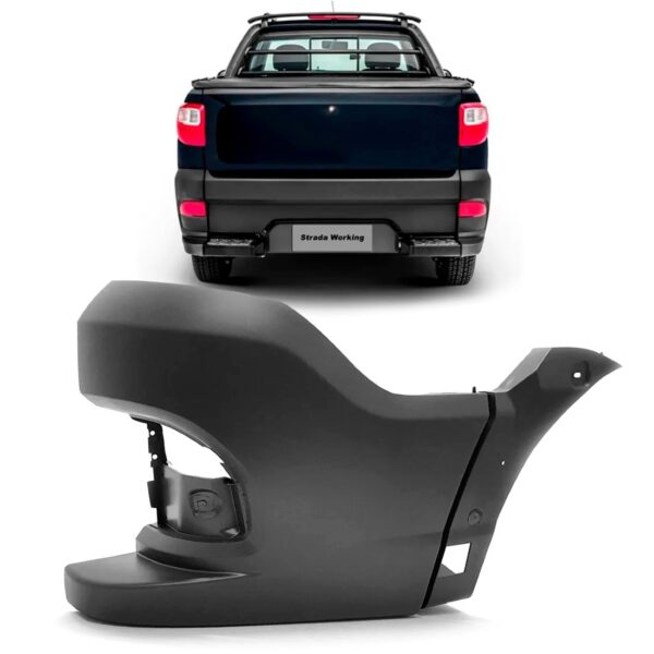 Ponteira Strada 2014 A 2020 Working / Trekking Parachoque T. Lado Direito