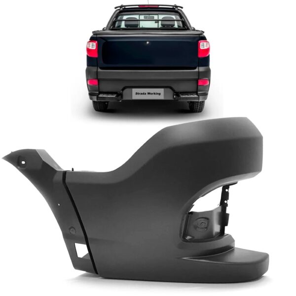 Ponteira Strada 2014 A 2020 Working / Trekking Parachoque T. Lado Esquerdo