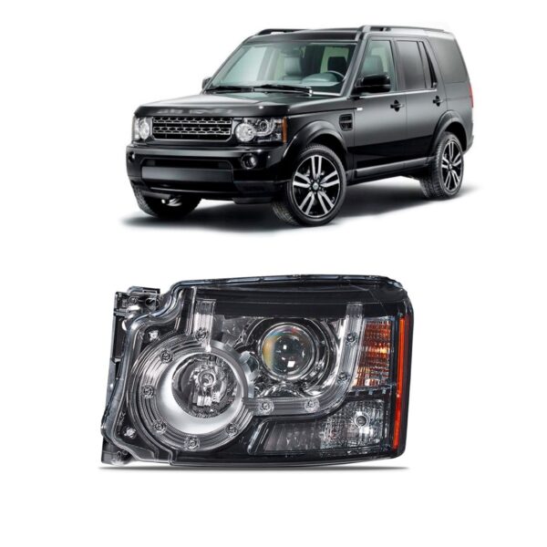 Farol Discovery 4 09 2010 A 2013 C/ Led Ds3 9 Pinos 1ª Linha - Esquerdo/motorista