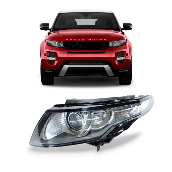 Farol Evoque 12 2013 2014 2015 D3s Com Led 16 Pinos 1ª Linha Esquerdo/motorista
