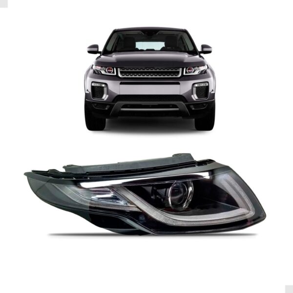 Farol Evoque 2016 A 2019 D3s Com Led 10 Pinos 1ª Linha Direito/passageiro