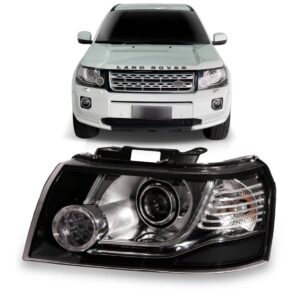 Farol Freelander 2 2006 A 2013 D3s C/ Led E Mascara 12 Pinos Lado Esquerdo