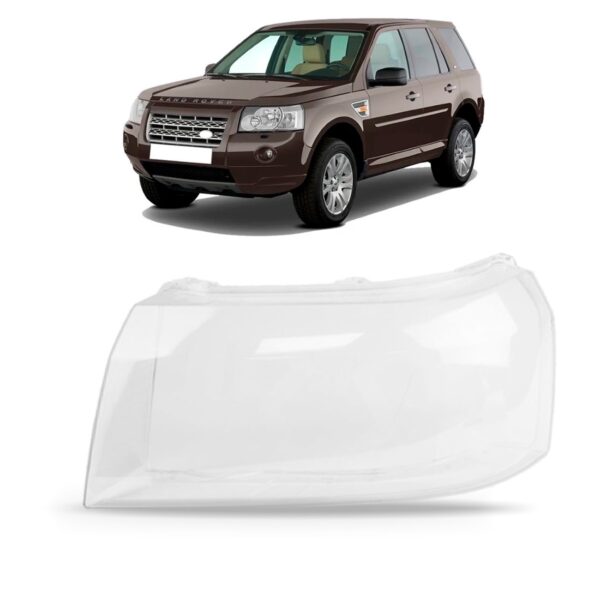 Lente Farol Freelander 2 2006 2007 2008 2009 2010 11 12 2013 Lado Esquerdo