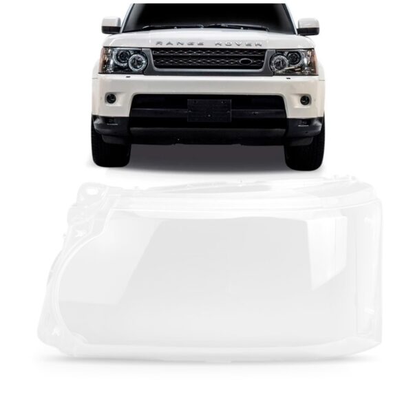 Lente Farol Range Rover 2009 2010 2011 2012 2013 Sport Lado Esquerdo