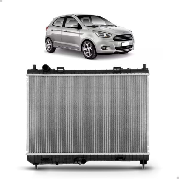 Radiador Ka 2015 Até 2022 1.5 Com Ar Manual