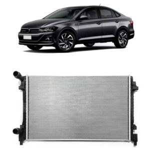 Radiador Polo 2018 A 2022 Com Ar Automático