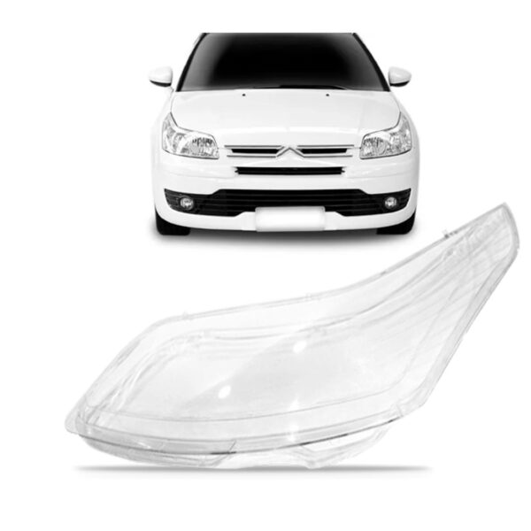 Lente Farol Citroen C4 Pallas Ou Hatch 2004 A 2011 Lado Esquerdo