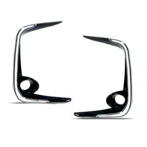 Par Moldura Milha Corolla 2020 A 2021 Cromada Cromado