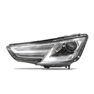 Farol Audi A4 2016 A 2019 Elétrico C/ Motor C/ Led 1ª Linha - Esquerdo/motorista