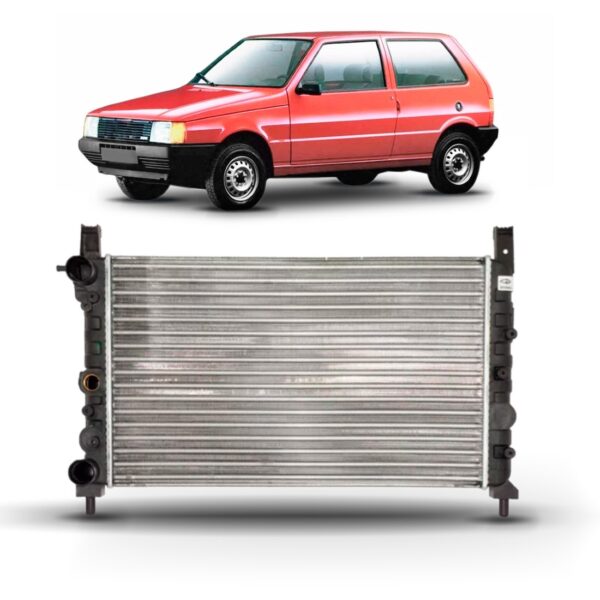 Radiador Fiorino 1.0/1.5 Uno 1996 Á 2001 Sem Ar Manual
