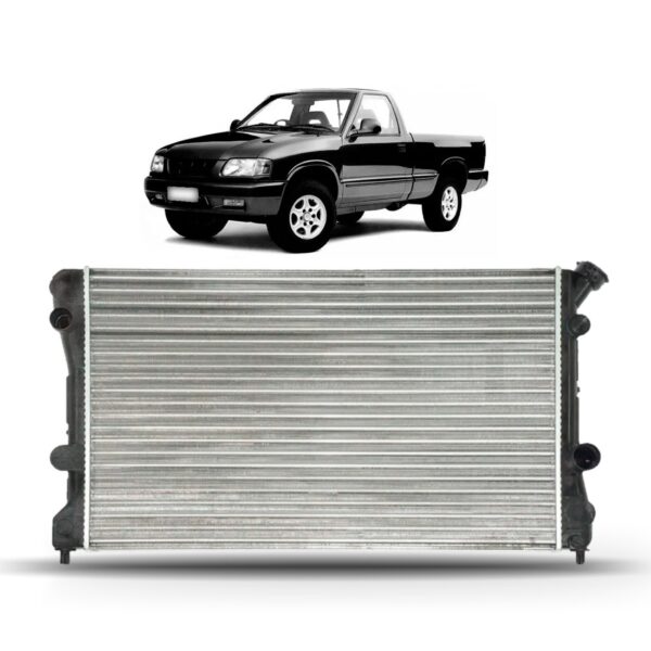 Radiador S10 Blazer 4.3 V6 1994 A 2011 Com Ar Manual