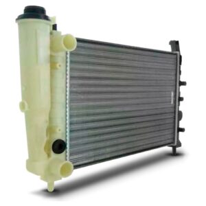 Radiador Uno 1985 A 1993 C/ Reservatório Com Ar Manual