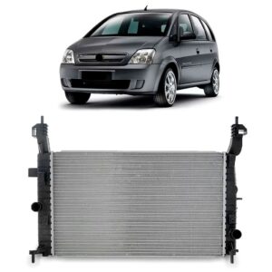 Radiador Meriva 2002 A 2012 1.8 Com Ou Sem Ar Manual
