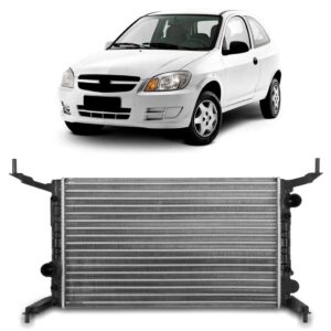 Radiador Celta Prisma 2007 A 2015 1.0/1.4 Com Ar Manual