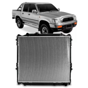 Radiador Hilux 1993 A 2004 Sw4 3.0 Diesel Com Ar Manual
