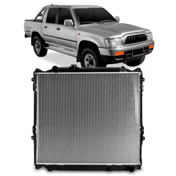 Radiador Hilux 1993 A 2004 Sw4 3.0 Diesel Com Ar Manual