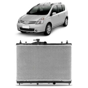 Radiador Tiida 2007 A 2013 Com Ou Sem Ar Manual