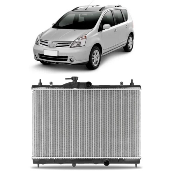 Radiador Tiida 2007 A 2013 Com Ou Sem Ar Manual
