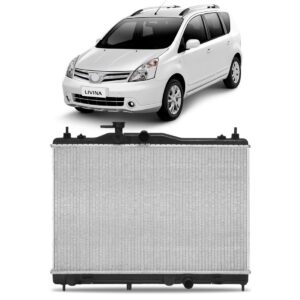 Radiador Tiida 2007 A 2013 Com Ou Sem Ar Automático